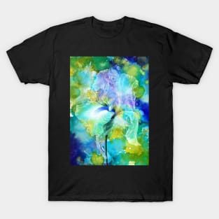 Iris flower illustration T-Shirt